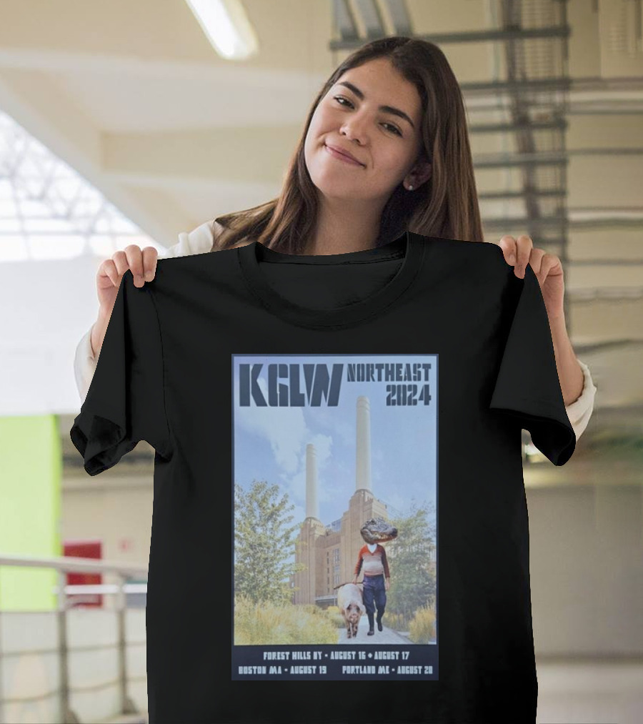 KGLW Northeast 2024 Tour Forest Hills NY Boston MA Portland ME August 16-21 T-Shirt