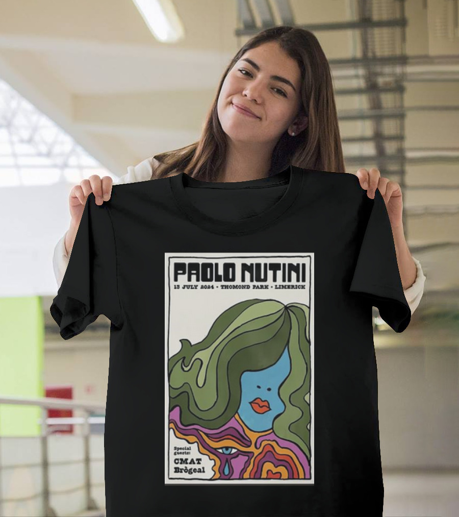 Paolo Nutini July 13 2024 Thomond Park Limerick Special Guests CMAT Brógéal T-Shirt