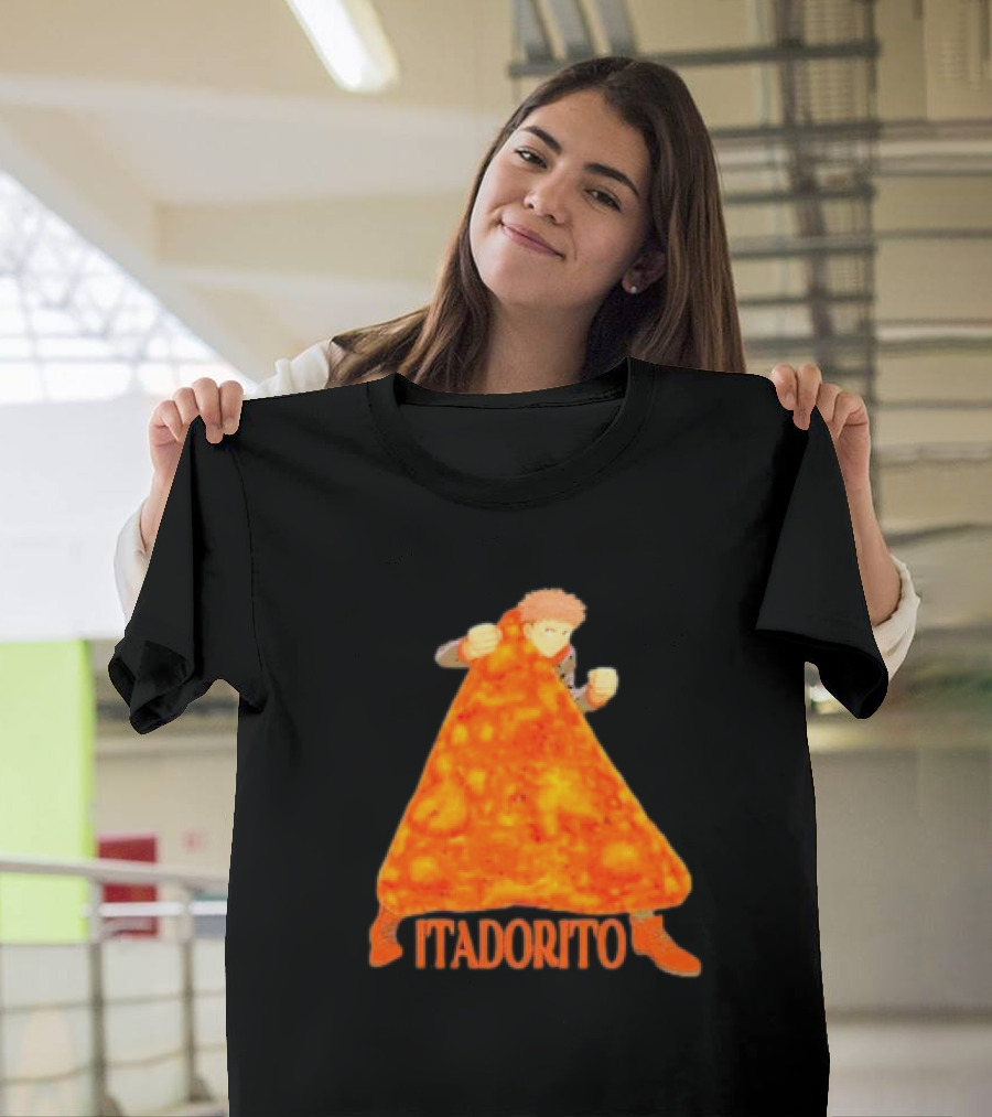 ItaDorito Jujutsu Kaisen Doritos Cheese Nachos Mashup T-Shirt