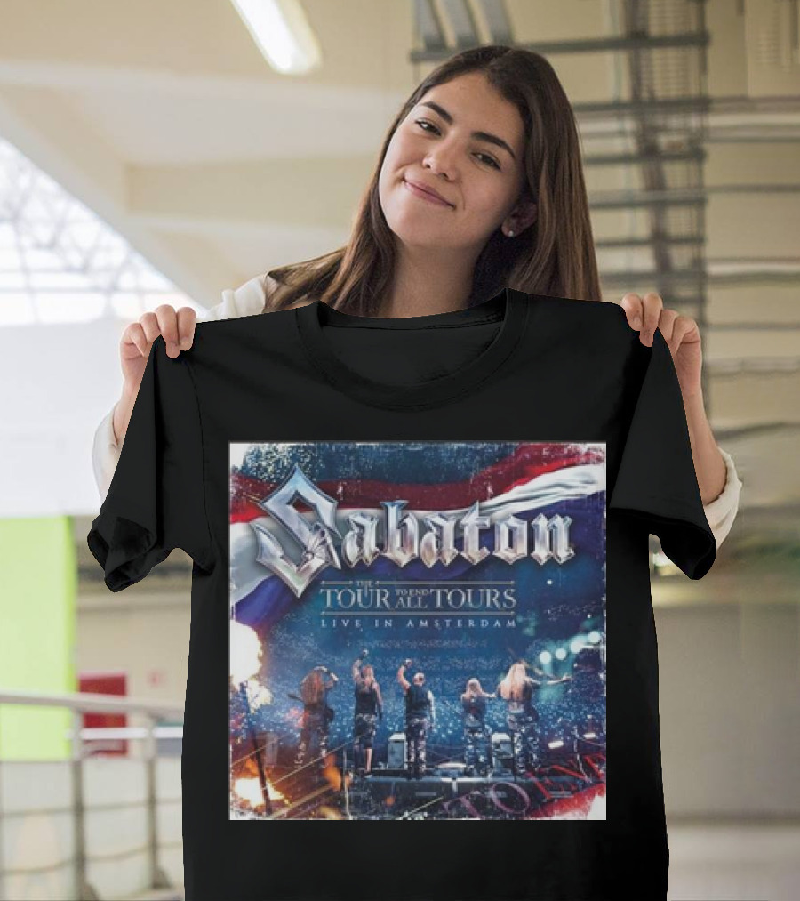 Sabaton The Tour To End All Tours Live in Amsterdam 11th October T-Shirt