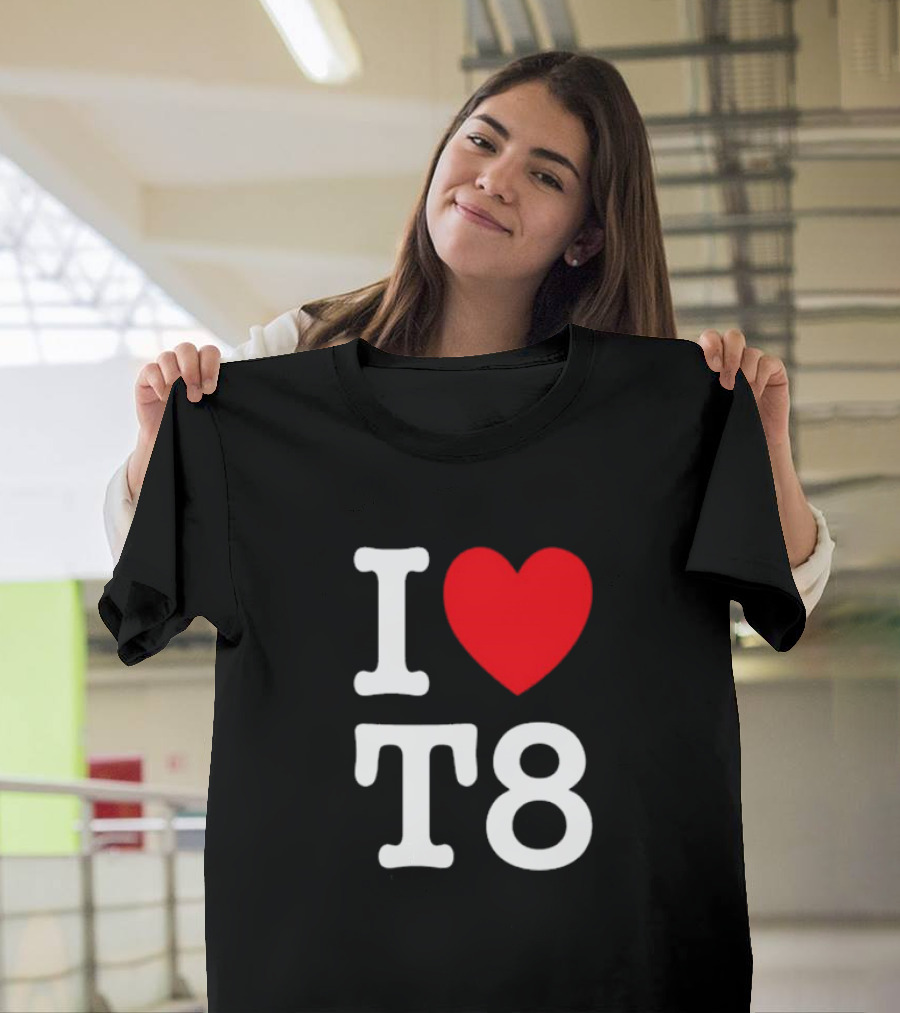 I Love T8 Baby’s First Garden August 22 2024 Heart T-Shirt