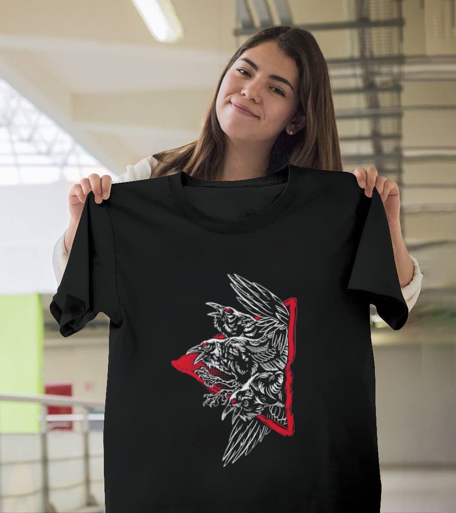Red Ravens Trio Omen T-Shirt