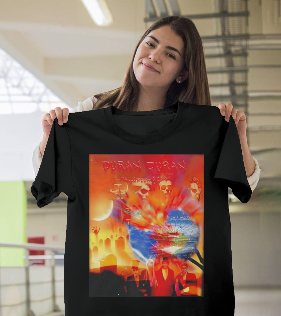 Duran Duran Halloween 2024 Spooky Carnival Vibes T-Shirt