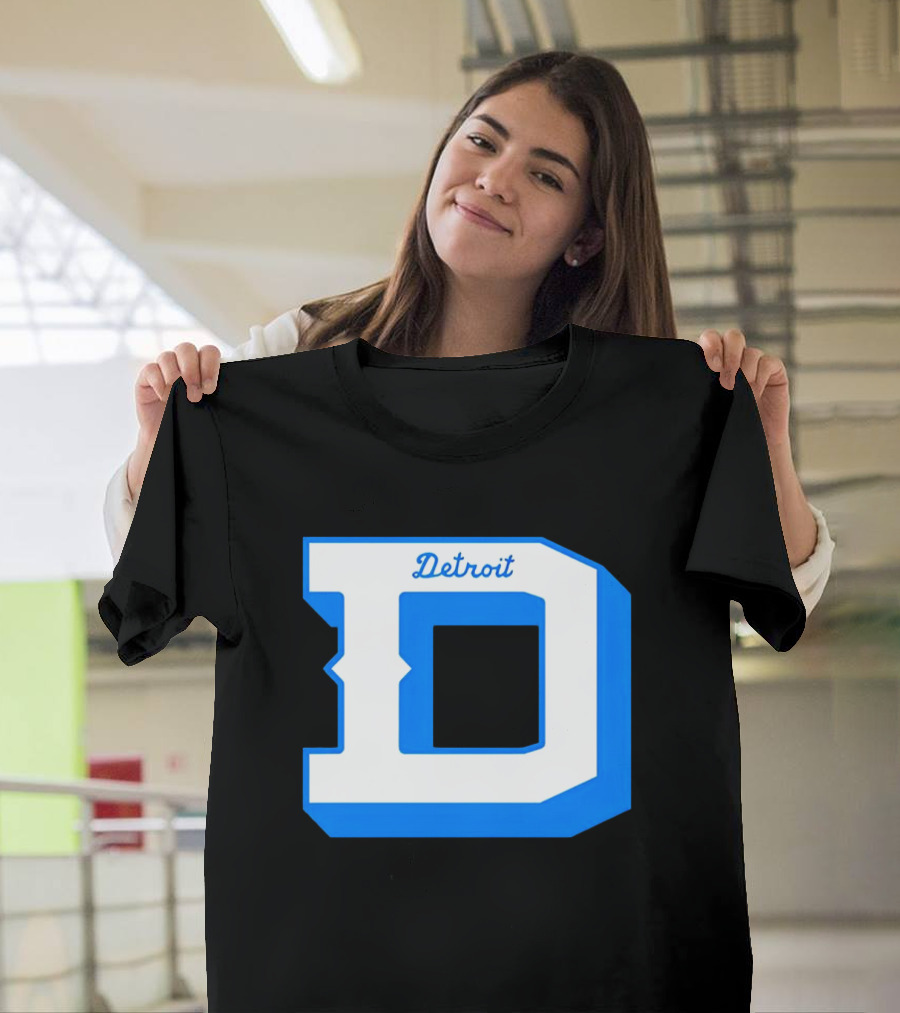 Detroit Lions Football Detroit D T-Shirt