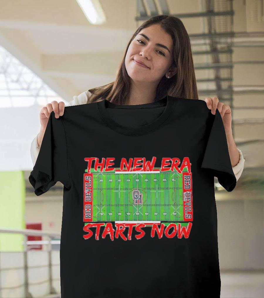 THE NEW ERA STARTS NOW RED DEVILS FIELD OHIO FOOTBALL T-Shirt