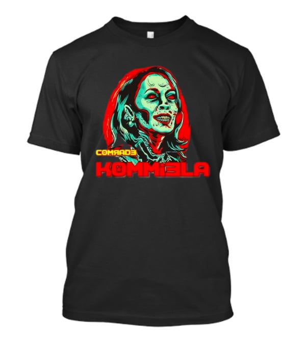 Walton And Johnson Comrade Kommiela Zombie Face T-Shirt
