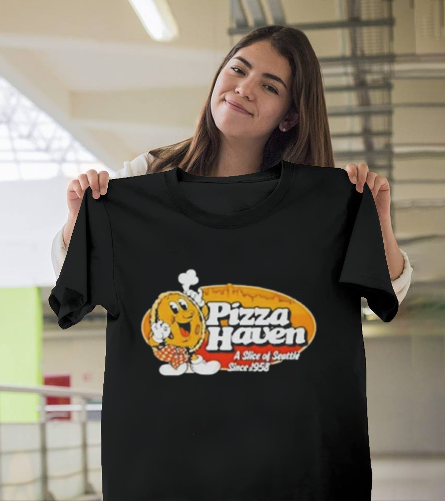 Pizza Haven A Slice Of Seattle Since 1958 Vintage T-Shirt