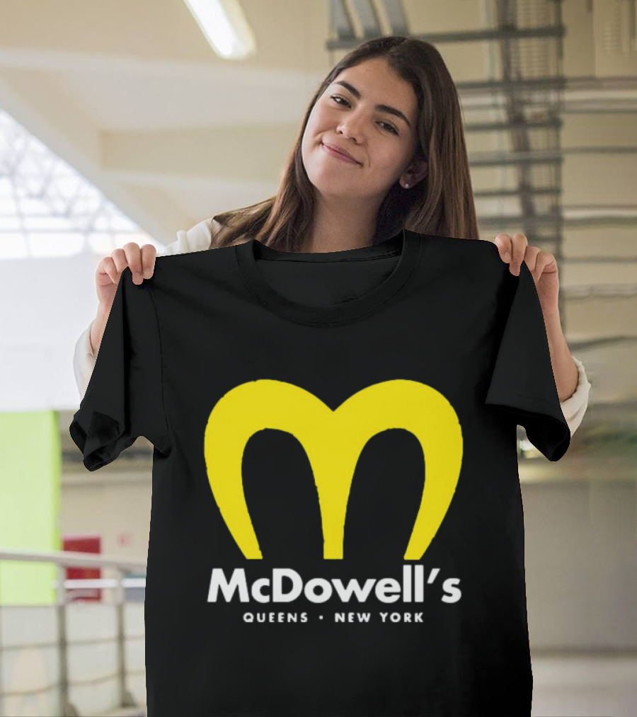 McDowell’s Queens New York Logo Yellow Arch T-Shirt