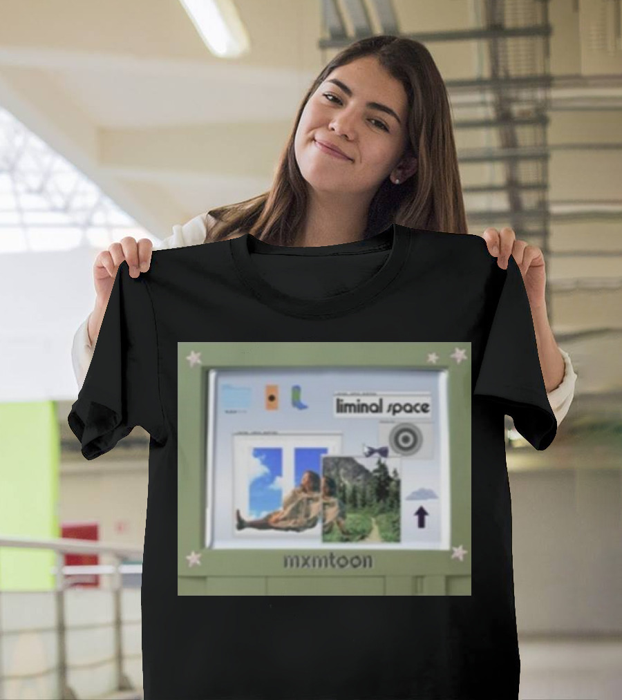 Mxmtoon Liminal Space Nostalgic Window Collage T-Shirt