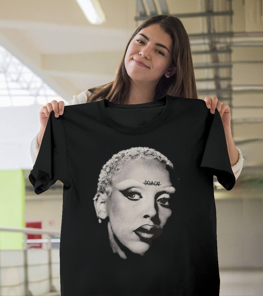 Doja Cat Claude Monochrome T-Shirt