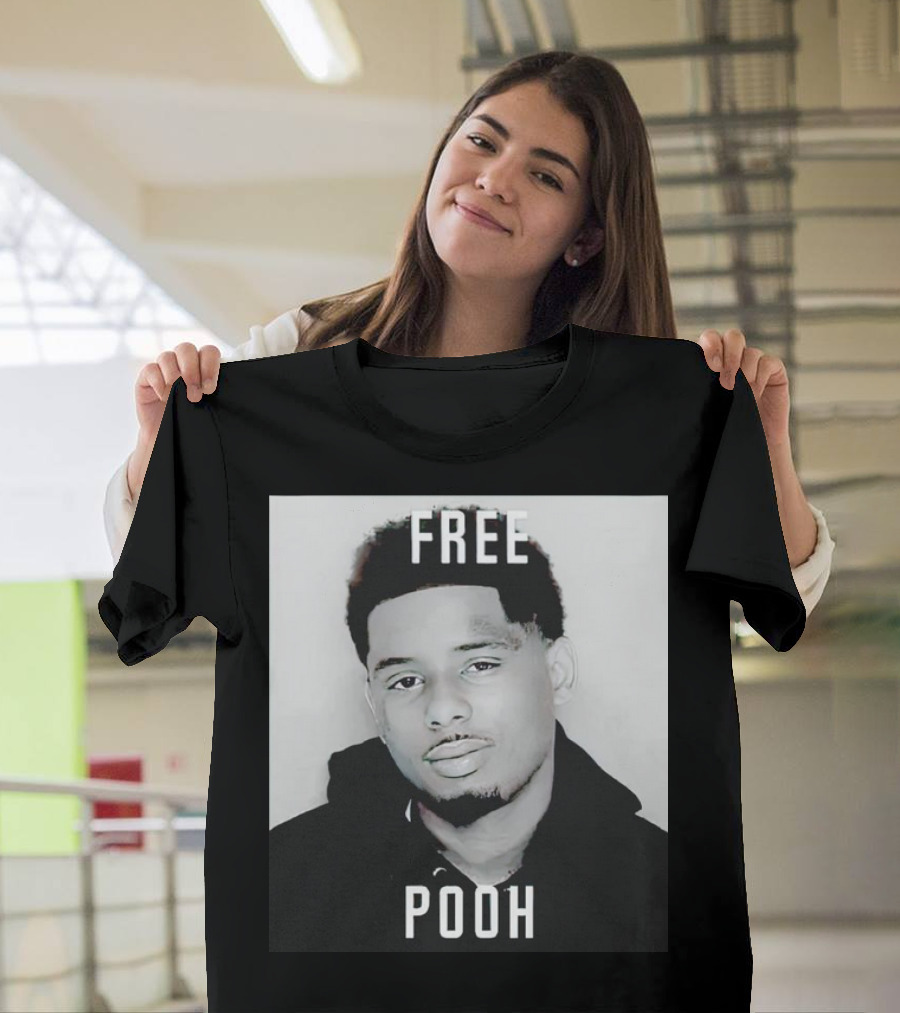 Free Pooh Shiesty American Rapper T-Shirt