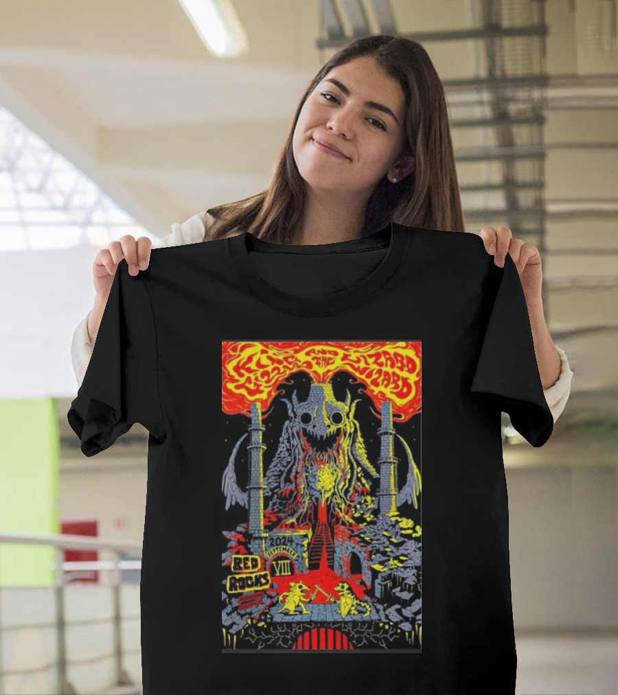 King Gizzard And The Lizard Wizard Red Rocks 2024 September VIII Morrison CO T-Shirt