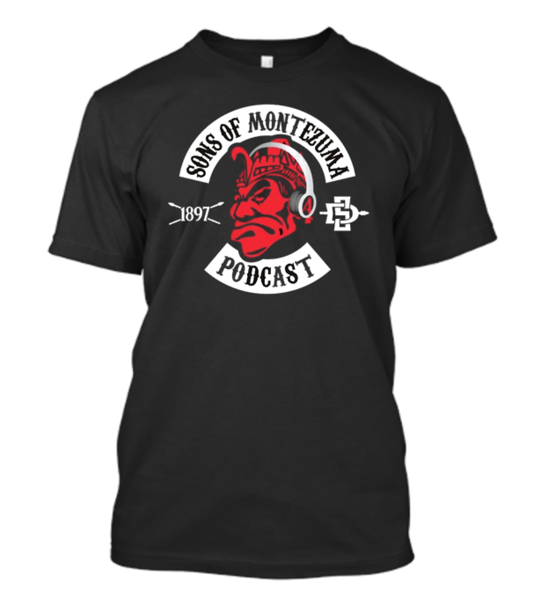 Sons Of Montezuma Podcast 1897 SDSU T-Shirt