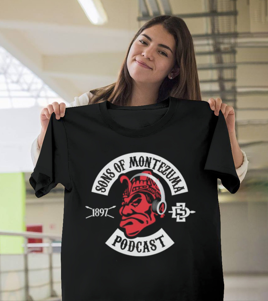 Sons Of Montezuma Podcast 1897 SDSU T-Shirt