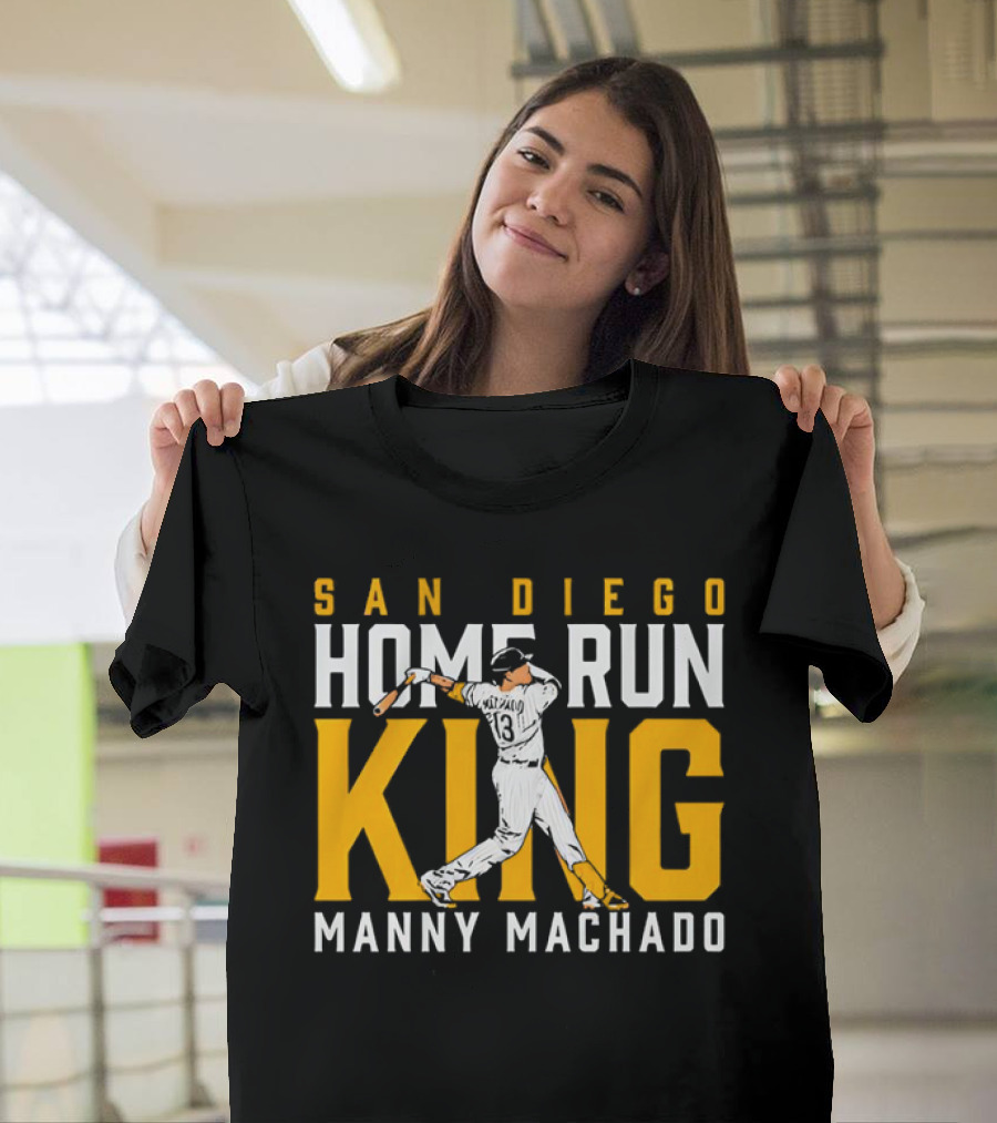 San Diego Home Run King Manny Machado Vintage T-Shirt