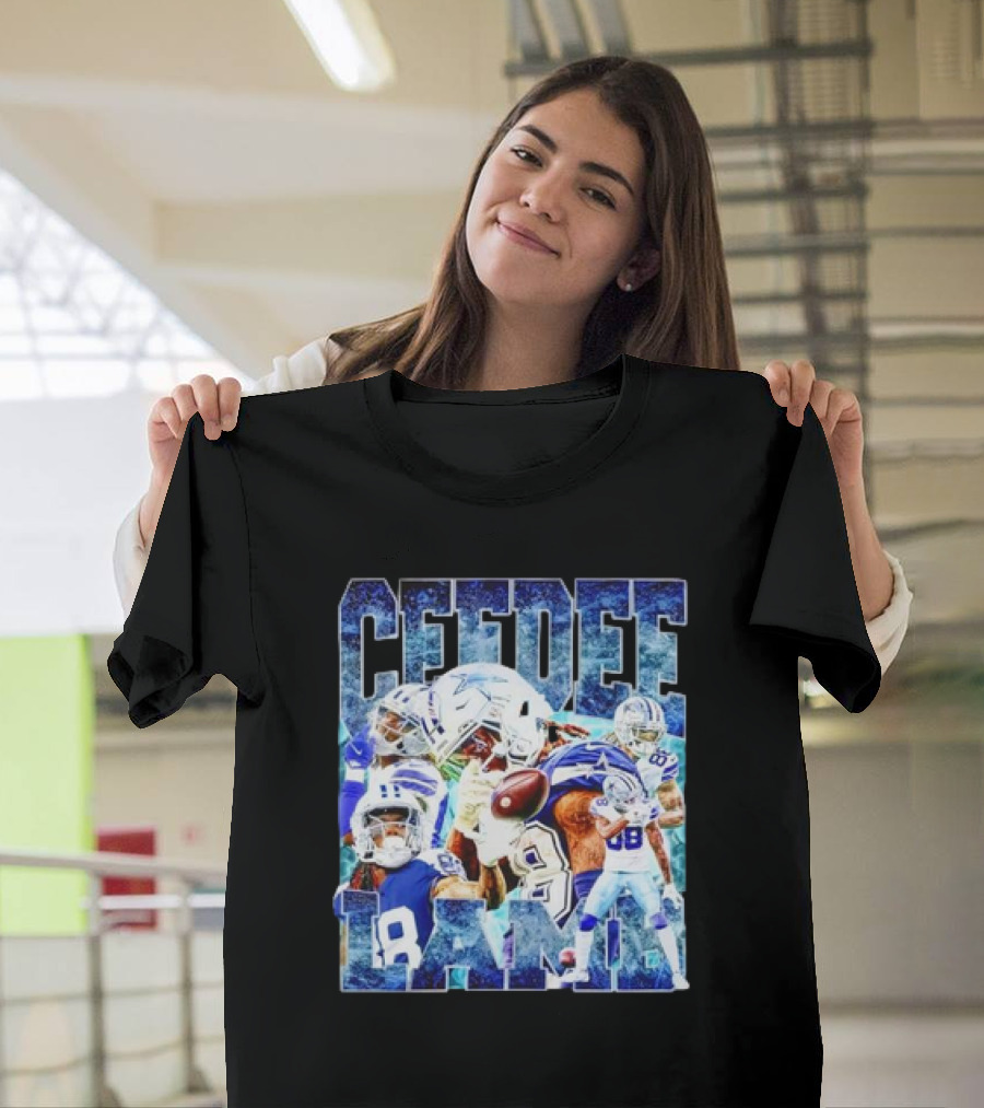 Dallas Cowboys CeeDee Lamb 88 Retro 90s NFL Football T-Shirt