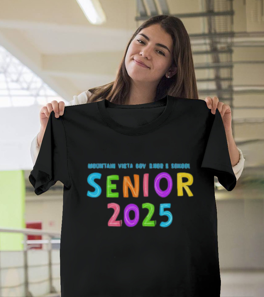 Mountain Vista Governor's School Senior 2025 T-Shirt