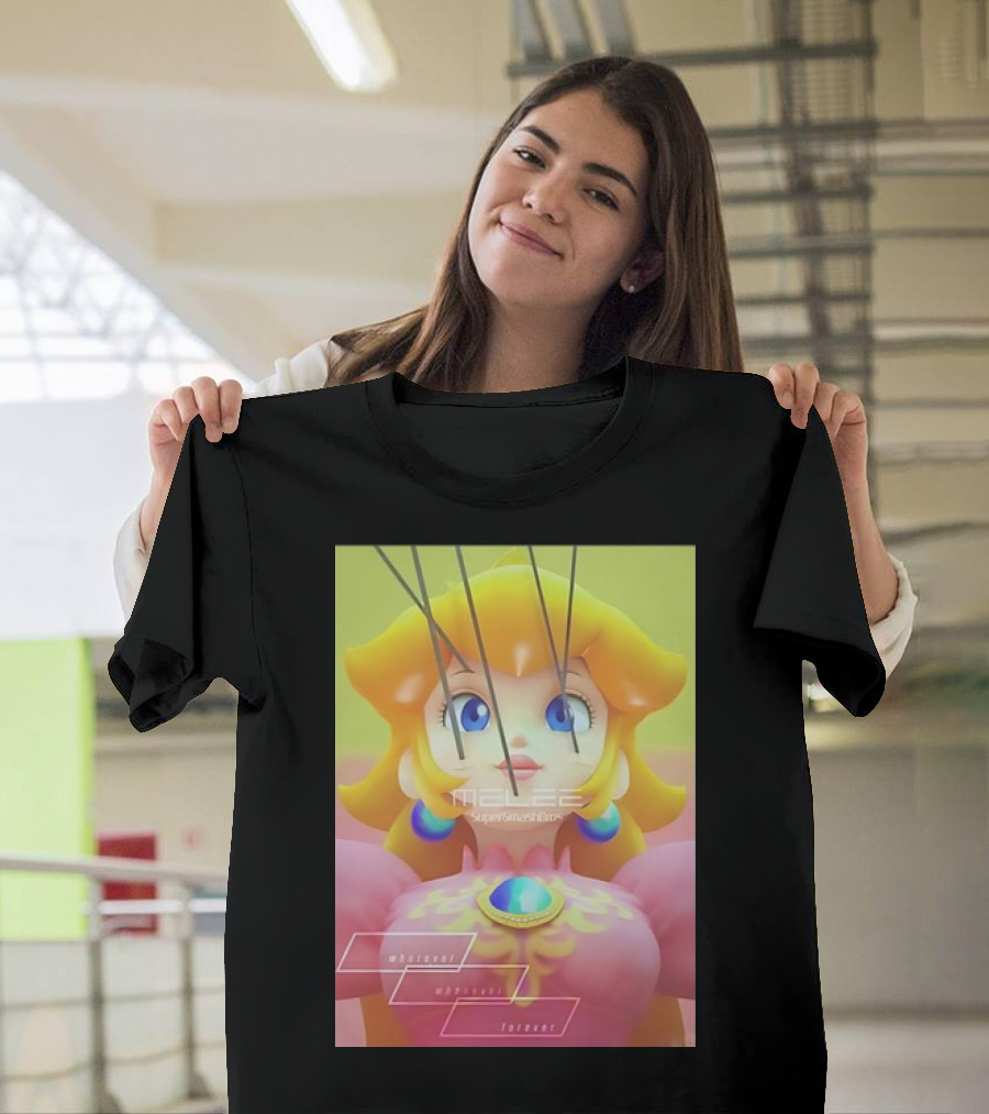 Melee Super Smash Bros Peach S2 Lite Mahoukei Futureverse T-Shirt