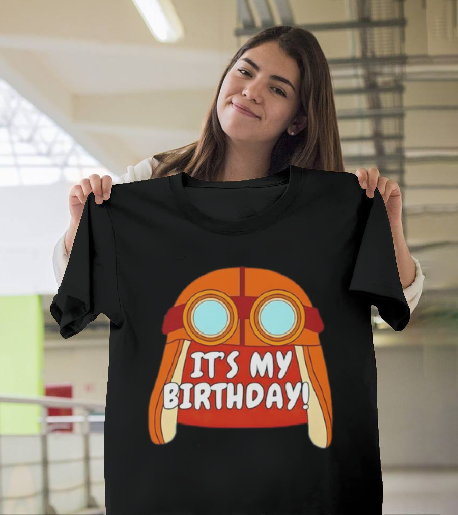 Danny Go It's My Birthday Pilot Goggles T-Shirt