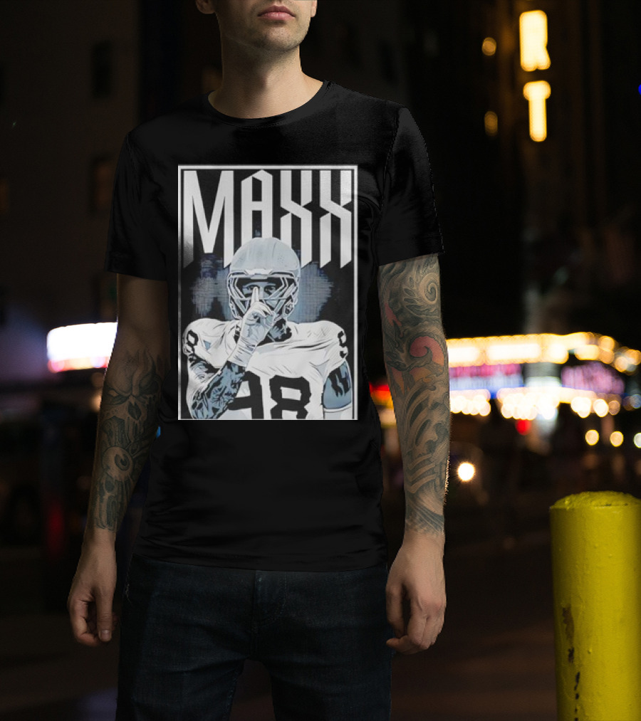 Maxx Crosby Shhh 98 Football Player Las Vegas Raiders T-Shirt