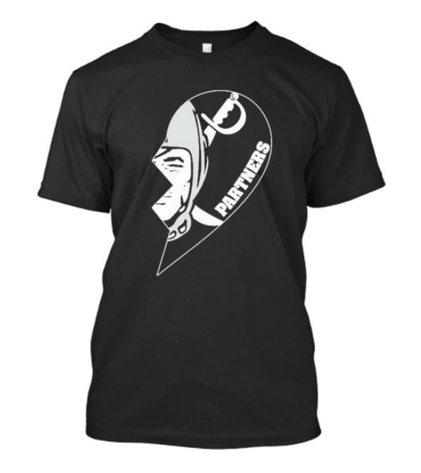 Las Vegas Raiders Partners Broken Heart T-Shirt