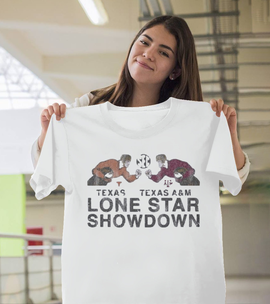 Texas Longhorns Texas A&M Lone Star Showdown 2024 Retro T-Shirt