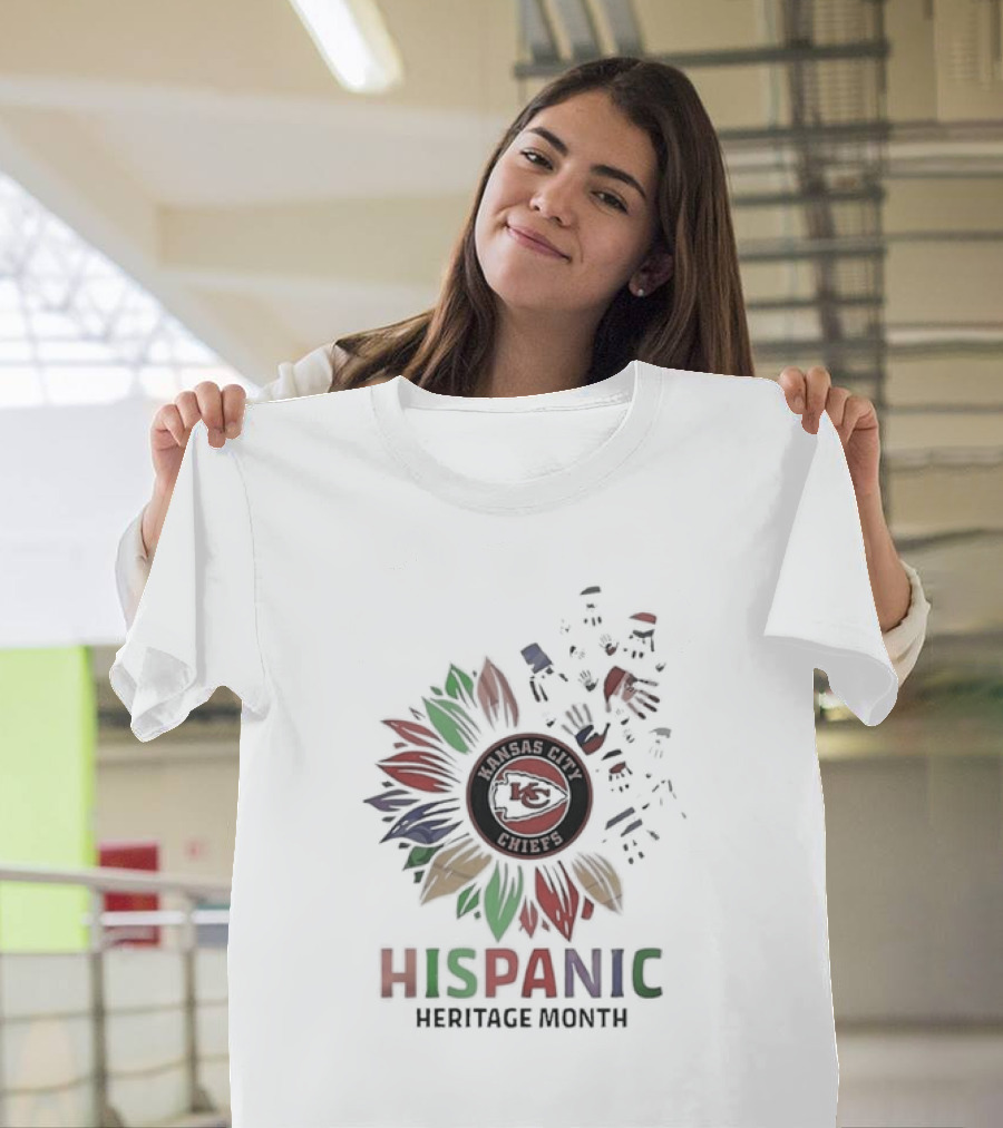 Kansas City Chiefs Hispanic Heritage Month T-Shirt