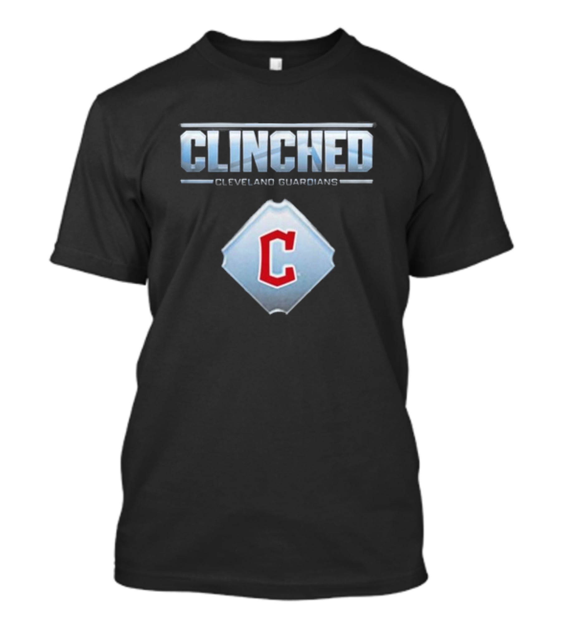Clinched Cleveland Guardians October Ready Postseason T-Shirt