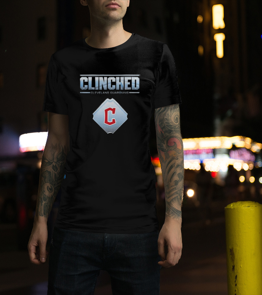 Clinched Cleveland Guardians October Ready Postseason T-Shirt