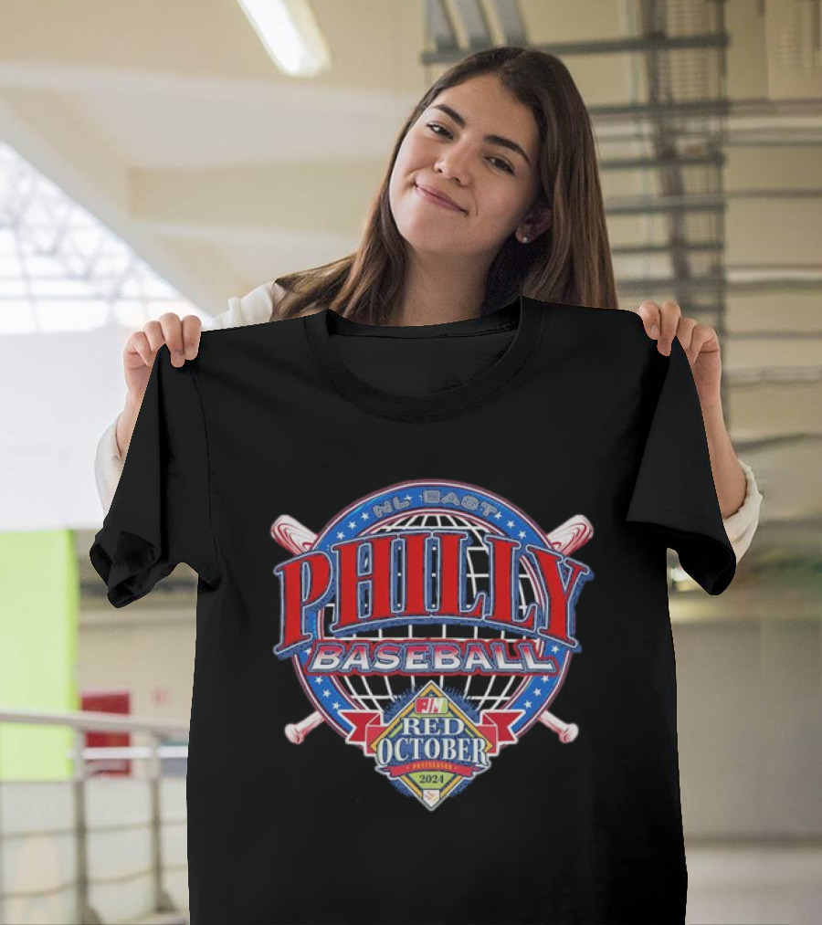 Philly Baseball NL East Red October T-Shirt