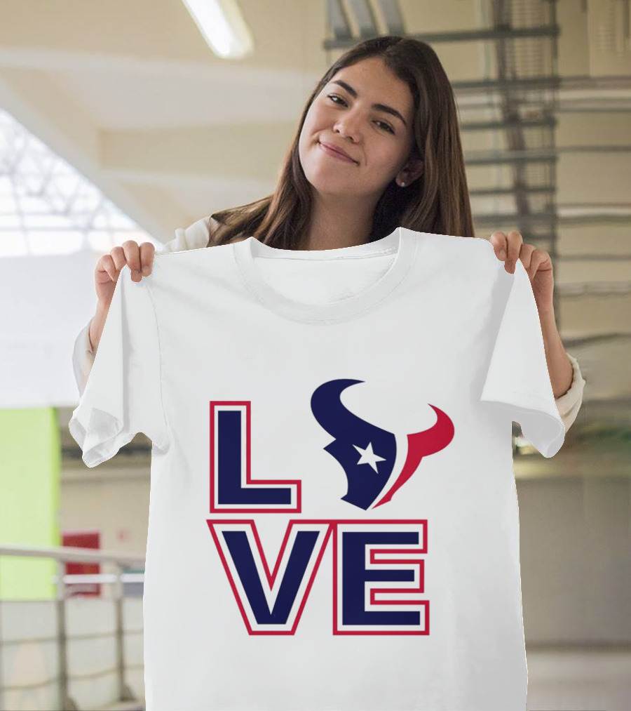 Houston Texans NFL Love Football Season T-Shirt