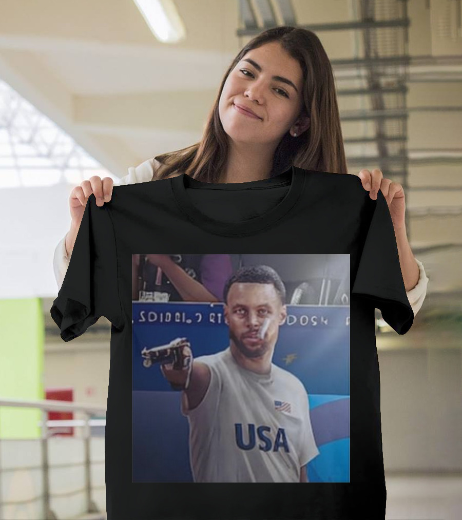 USA Basketball Stephen Curry Night Night Olympics T-Shirt