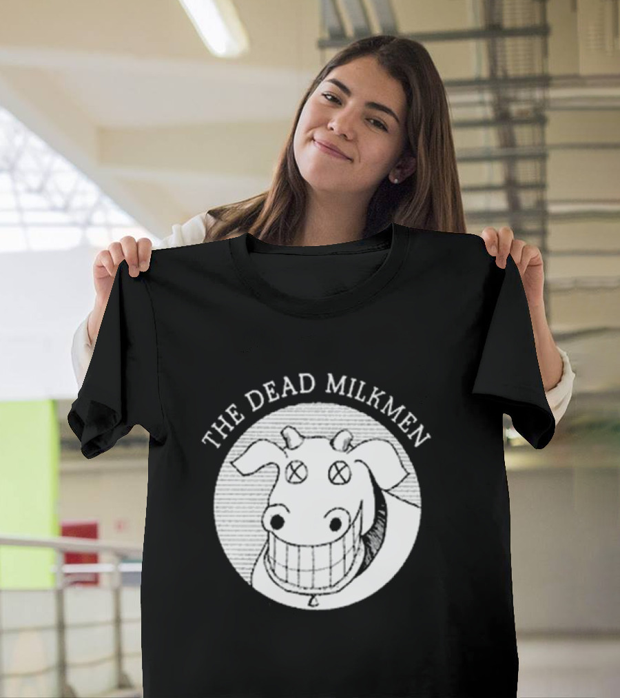 The Dead Milkmen Elsie X-Eyed Grinning Cow T-Shirt