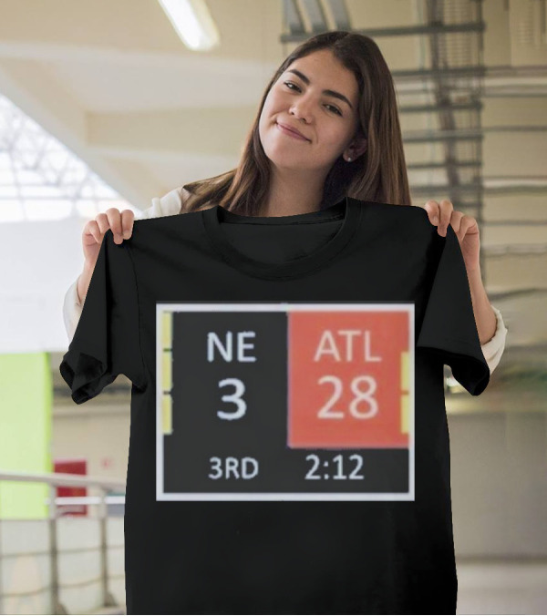 Tom Brady Greatest Comeback NE 3 ATL 28 3rd 2:12 T-Shirt
