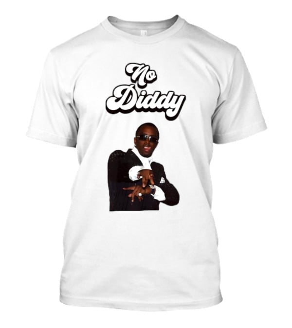 No Diddy Tongue Out Diddy Parody Sunglasses Swagger T-Shirt