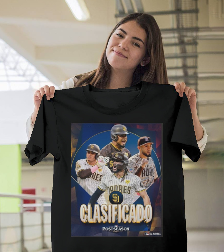 San Diego Padres Clasificado 2024 MLB Postseason Los Mayores T-Shirt