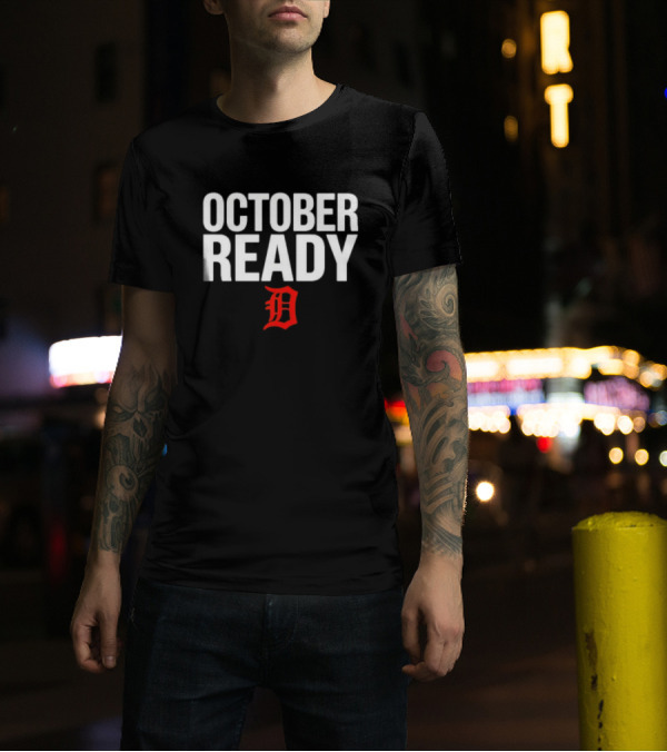 October Ready Detroit Tiger T-Shirt