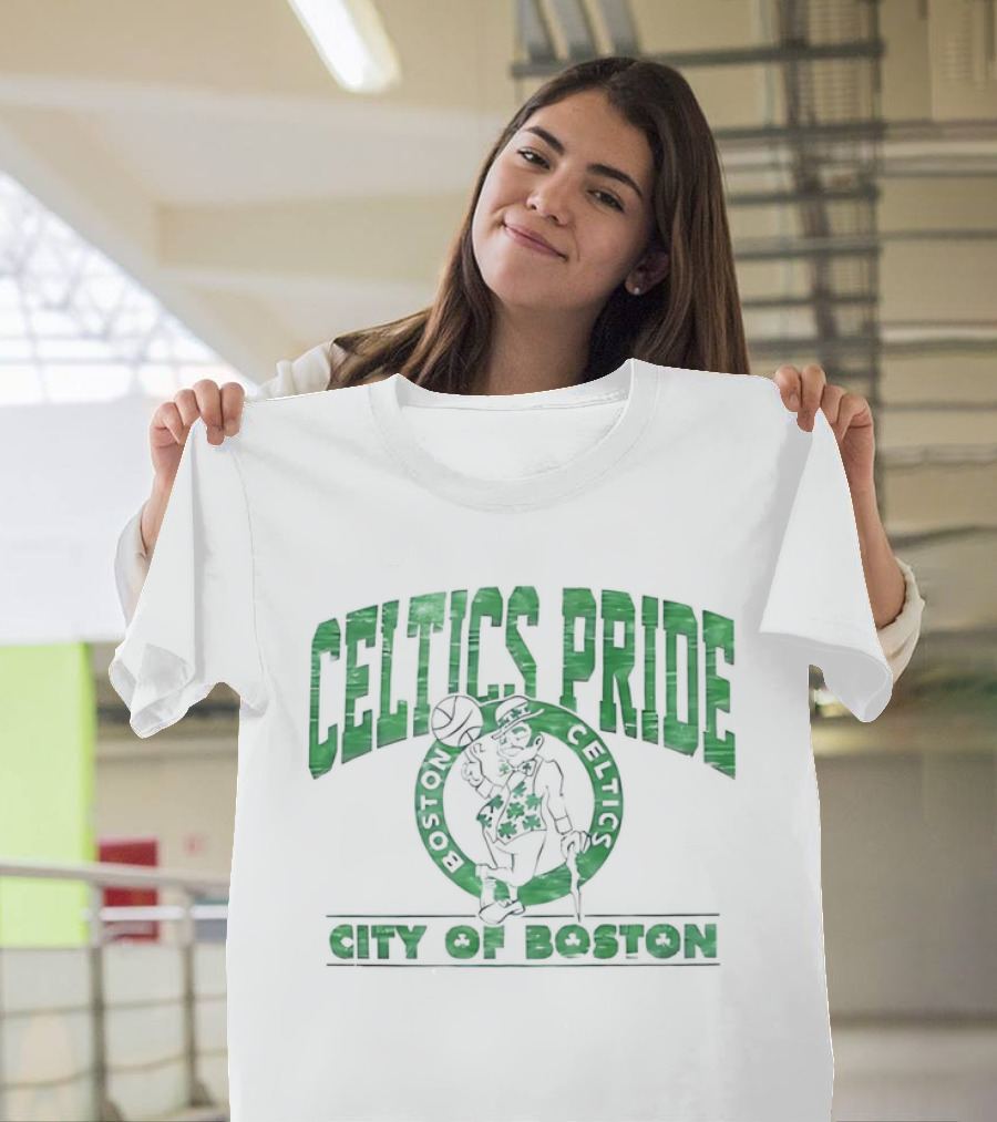 Celtics Pride Boston Celtics City Of Boston T-Shirt