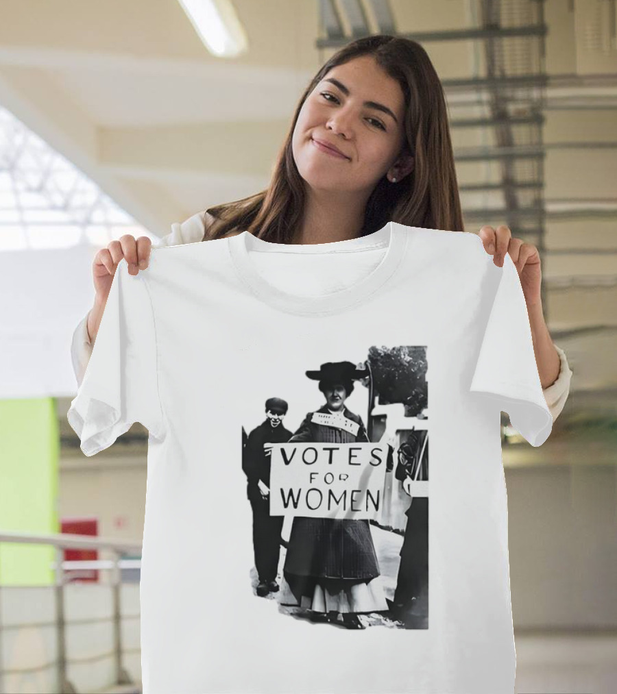 Votes For Women Vintage Suffragette Protest Historical Movement MJ Spider-Man Far From Home T-Shirt