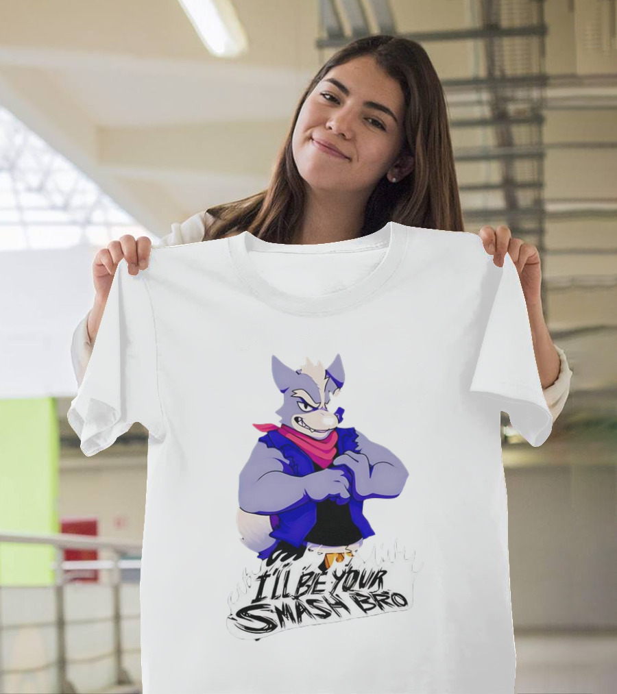 I'll Be Your Smash Bro Wolf Furry T-Shirt