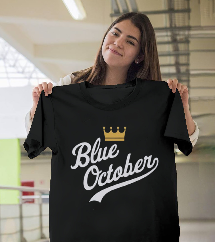 Blue October Kansas City Baseball Crown T-Shirt