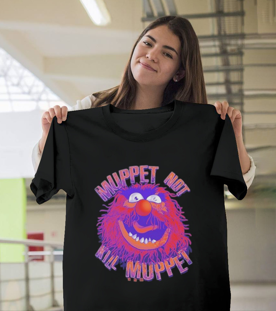 Muppet Not Kill Muppet Animal 1984 T-Shirt