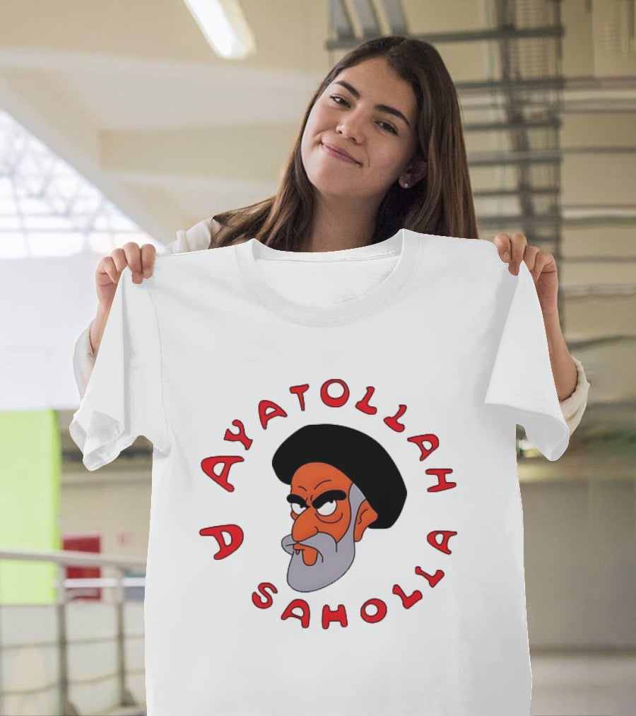 Ayatollah Asaholla Simpsons Iconic Cartoon Character T-Shirt