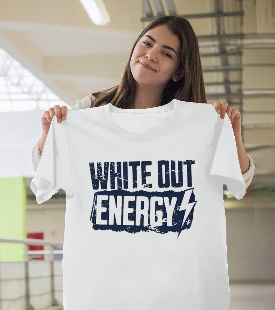 Tampa Bay Lightning White Out Energy Storm Power T-Shirt