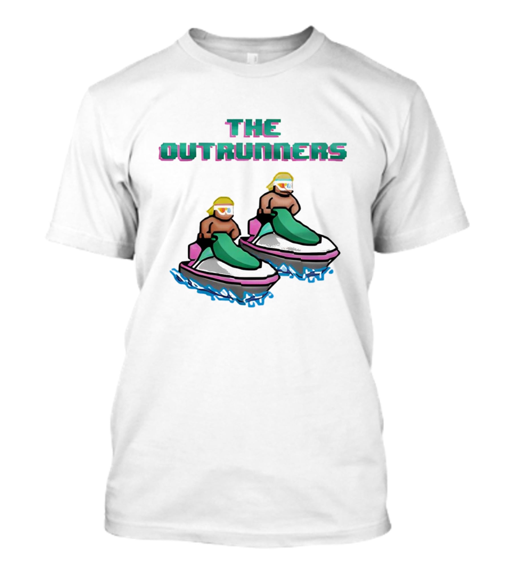 The Outrunners Retro Jet Ski Racing T-Shirt