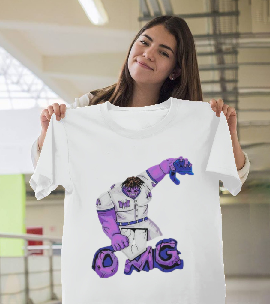New York Mets OMG Hulk Baseball Smash T-Shirt
