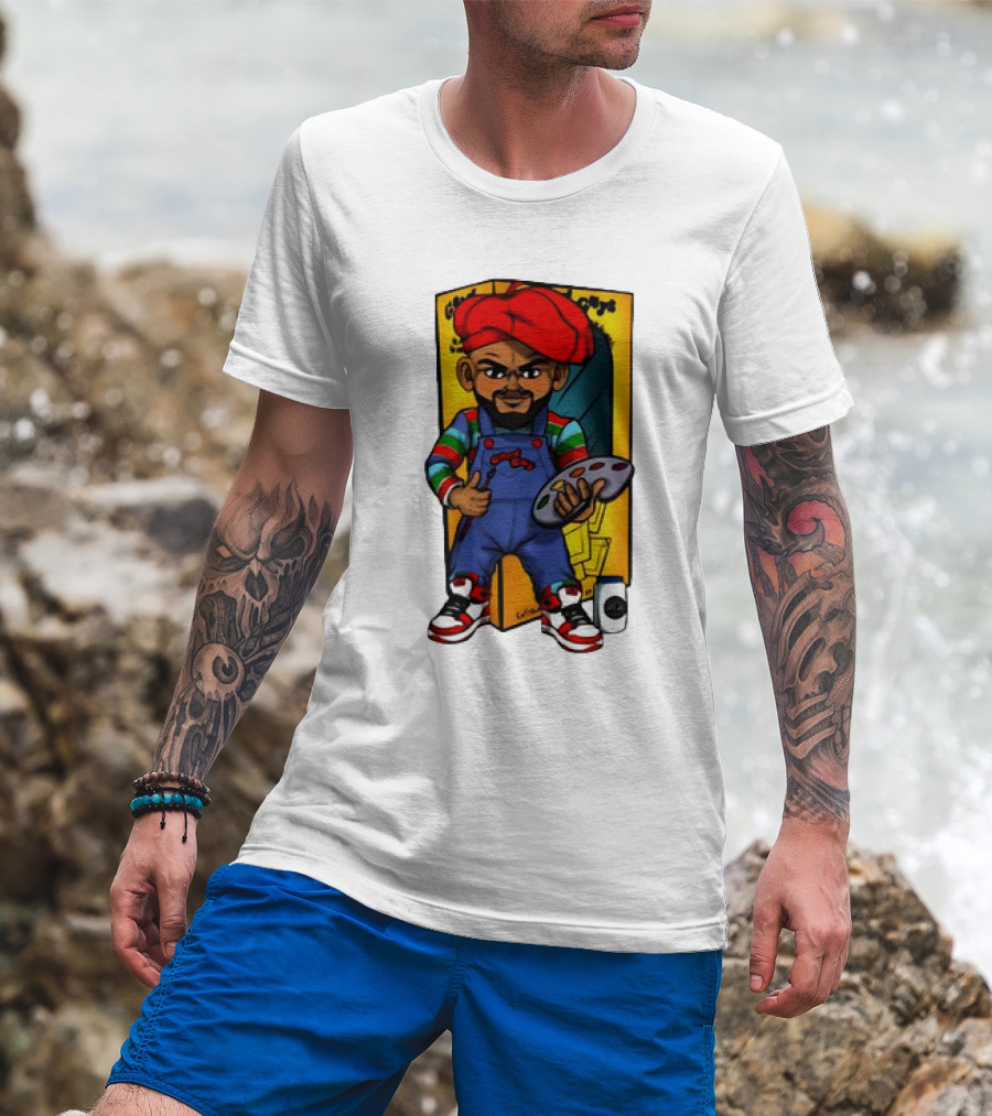 The Real McCoy JDX Cartoon Artist With Palette And Brush T-Shirt