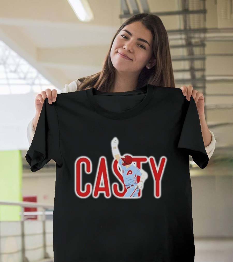 Casty Nick Castellanos Phillies Ring Finger T-Shirt