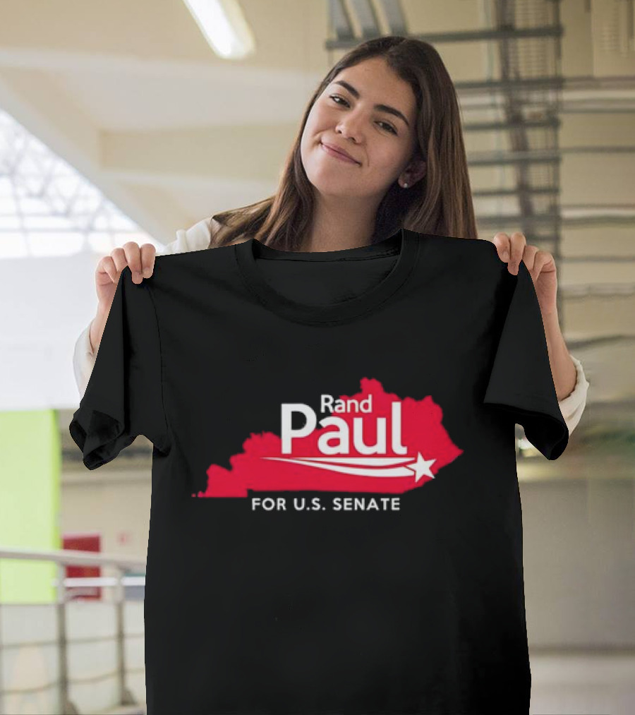 Rand Paul for U.S. Senate Kentucky Map Campaign T-Shirt