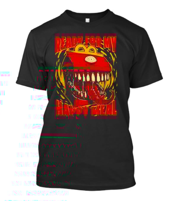 Ready For My Happy Meal Mimic Dungeons And Dragons T-Shirt